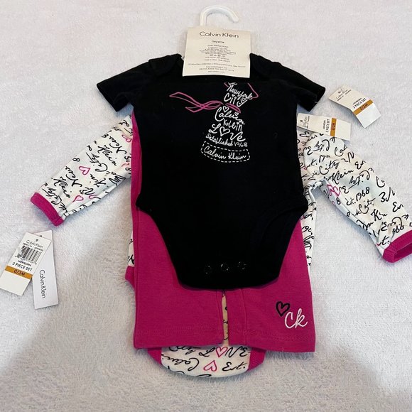 Calvin Klein Matching Sets Calvin Klein 3 Piece Baby Set 3 M Nwt